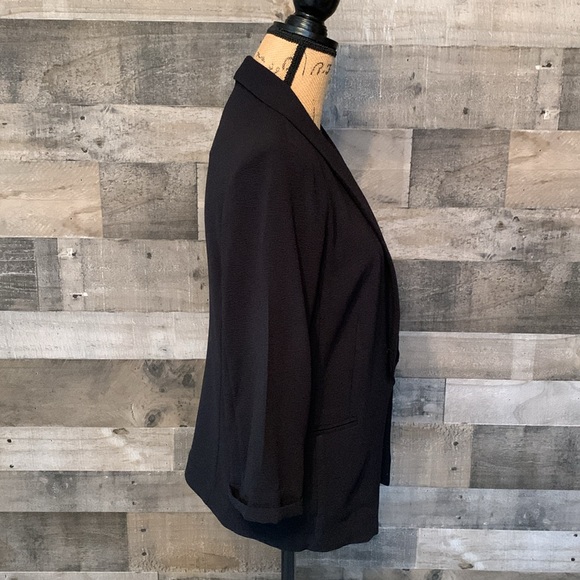 LC Lauren Conrad Black Open Blazer - Picture 3 of 16